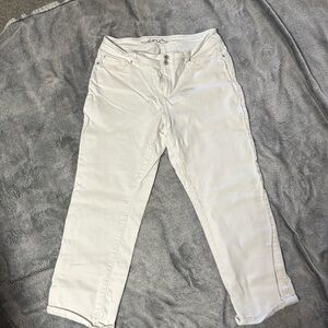 INC Straight leg, denim, jeans in white size 12